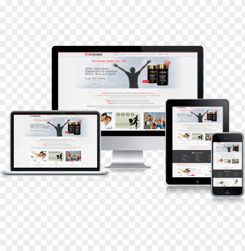 responsive website PNG images with alpha transparency wide collection