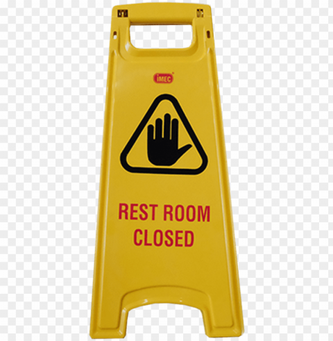 rest room closed industrial floor signage imec a floor - si Clear Background PNG Isolated Element Detail PNG transparent with Clear Background ID fbb6b425