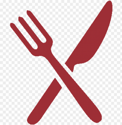 restaurant icons colored food - fork and knife PNG with no background free download