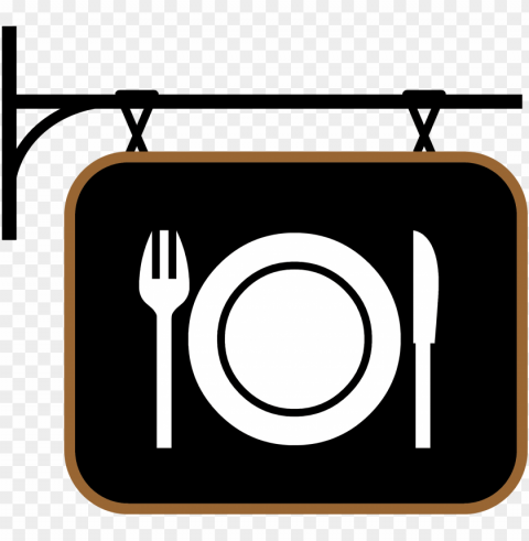 restaurant Isolated Element with Clear PNG Background