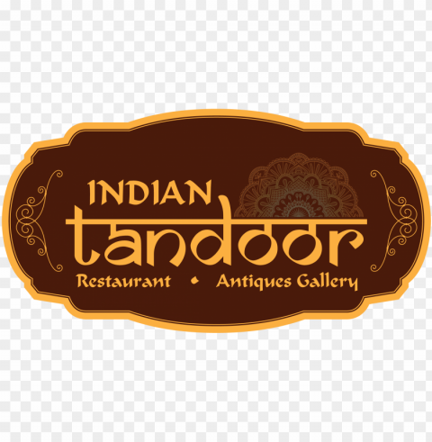 restaurants - logo indian restaurant tandoori Isolated Graphic in Transparent PNG Format