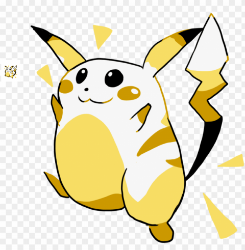 retro pikachu - pikachu pokemon red Clean Background PNG Isolated Art