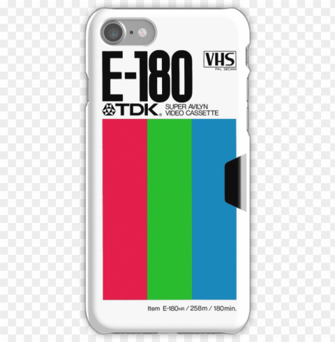 retro vhs tape vaporwave aesthetic iphone 7 snap case - vhs logos PNG graphics with alpha channel pack