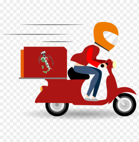 Revious - Dispatch Rider Cartoon Transparent PNG Illustration With Isolation