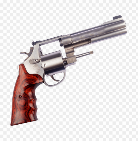 revolver Clear Background PNG Isolated Graphic