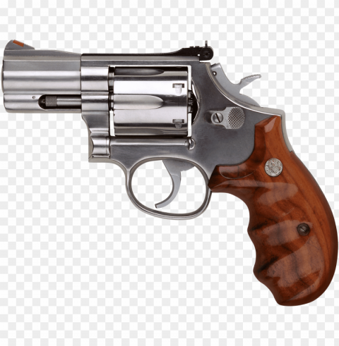 Revolver Clear Background PNG Isolated Graphic Design