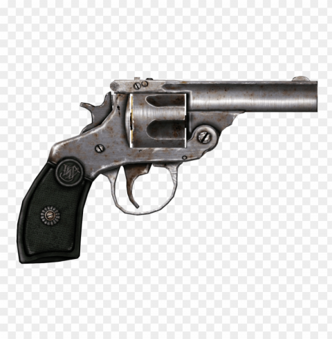 revolver Clear Background PNG Isolated Item