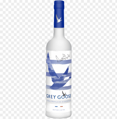rey goose limited edition riviera bottle vodka 700ml - grey goose PNG Image with Transparent Isolated Graphic Element