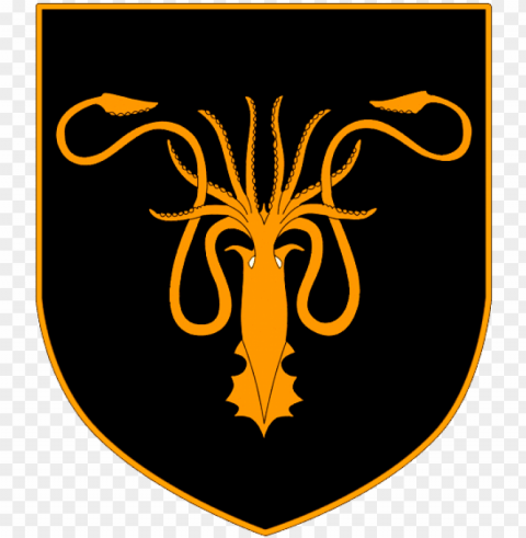 reyjoy sigil - house greyjoy Isolated Design on Clear Transparent PNG PNG transparent with Clear Background ID 4d4ab8f8