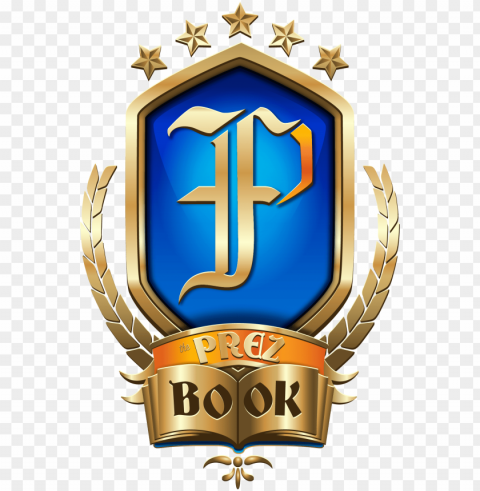 rez book logo - badge Isolated Object on Transparent PNG