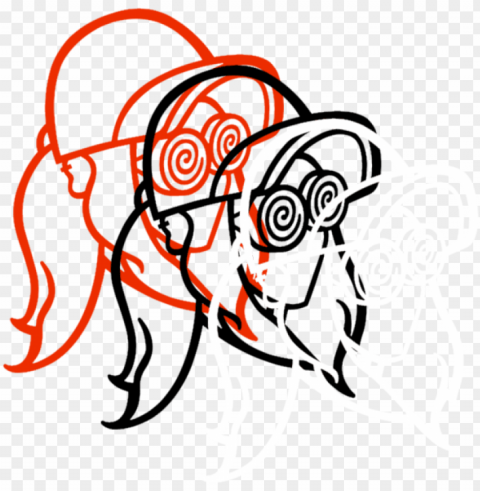 rezz portrait vinyl decal - rezz logo Isolated Character on Transparent PNG