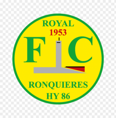 rfc ronquieres-hy 1953 vector logo Isolated Character with Transparent Background PNG