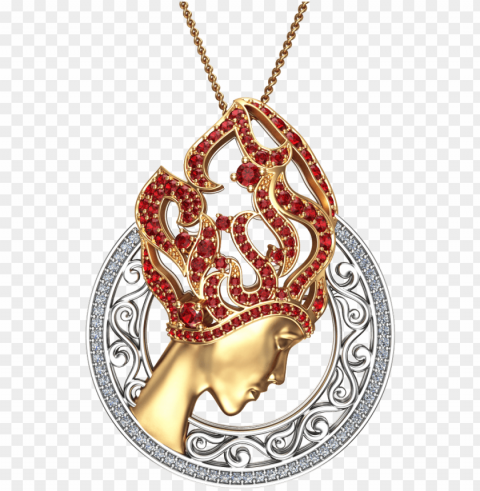 rhino jewelry - locket Clear background PNG elements