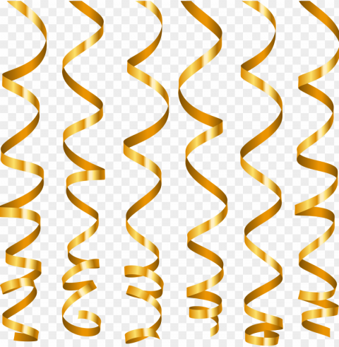 ribbon ribbon clipart clipart images clip art - gold ribbon file PNG Image with Transparent Background Isolation