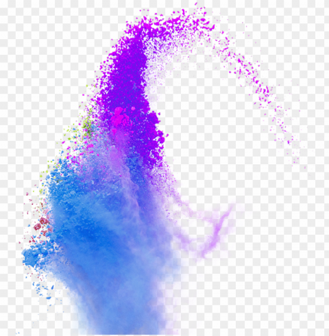 Ribbon Smoke Colorful Watercolor Power Colorsplash - Humo De Colores PNG Images For Printing