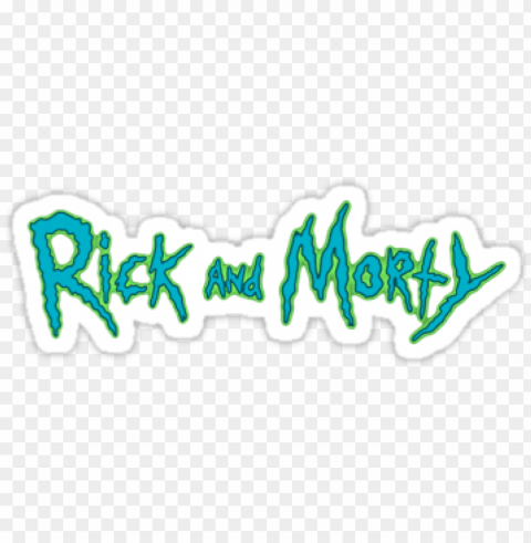 rick and morty logo also buy this artwork on stickers - pickle rick board game Transparent PNG graphics complete collection