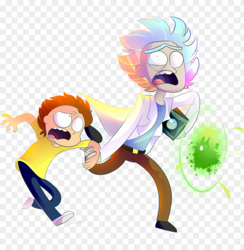 rick and morty - fondos de pantalla rick and morty Transparent Background PNG Isolated Pattern