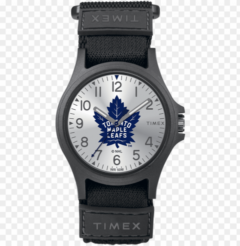 ride toronto maple leafs large - toronto maple leafs wrist watch PNG with alpha channel for download
