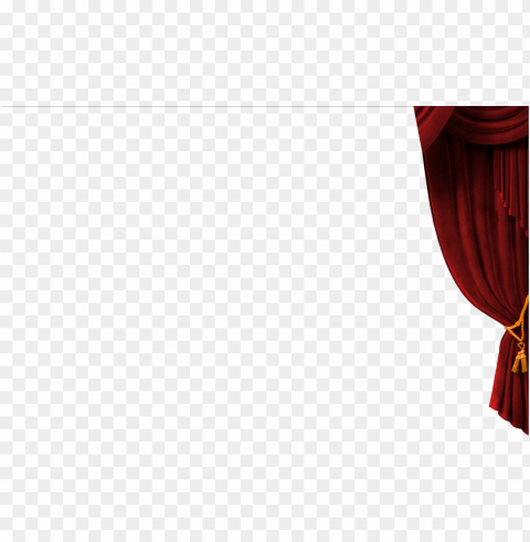 right drape of red curtain - theater curtai PNG Image Isolated with HighQuality Clarity PNG transparent with Clear Background ID c7276310