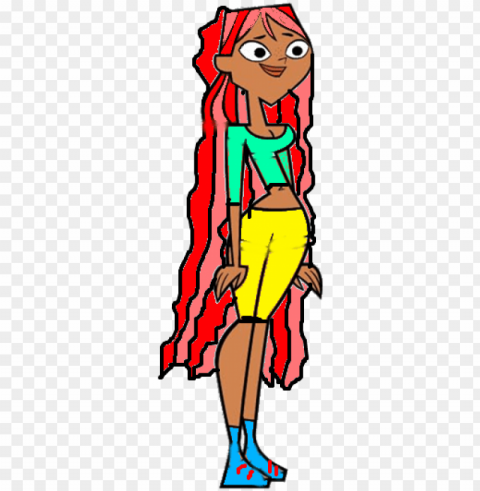 rihanna - total drama rihanna Isolated Subject in Clear Transparent PNG