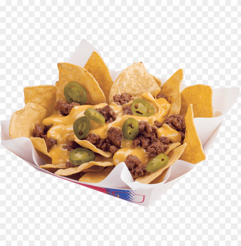 rillburger with cheese - nachos con chili y queso Clear background PNG clip arts