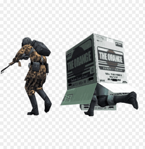 rime solid snake team - metal gear solid box PNG images without subscription
