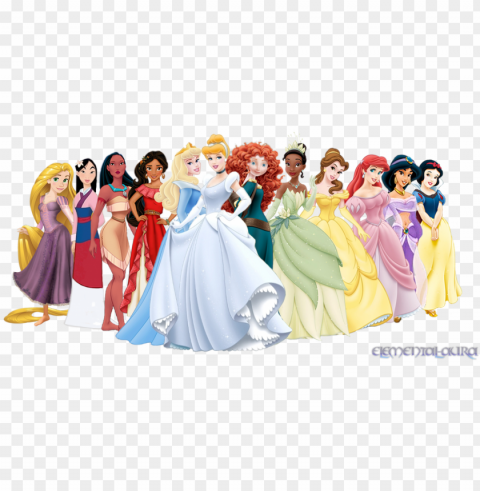 rincesas de disney fondo de pantalla with a bridesmaid - disney princesses with elena PNG images for banners