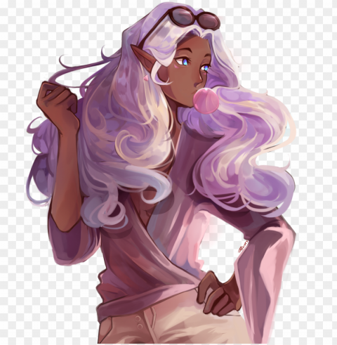 rincess allura human hair color purple fictional character Clear image PNG