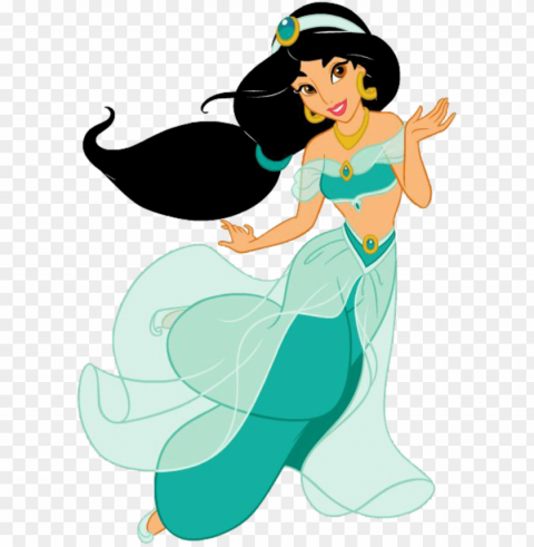 rincess jasmine clipart - disney princess jasmine clipart PNG Image with Clear Background Isolation