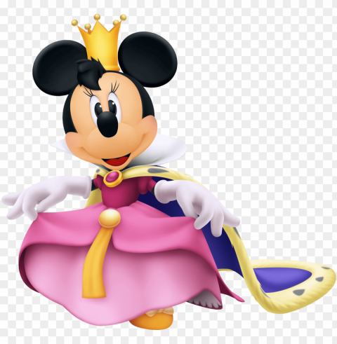 rincess minnie - minnie mouse kingdom hearts Transparent Background PNG Isolated Element
