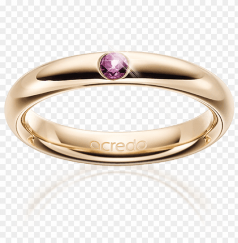 ring with pink safir - engagement ri Transparent picture PNG