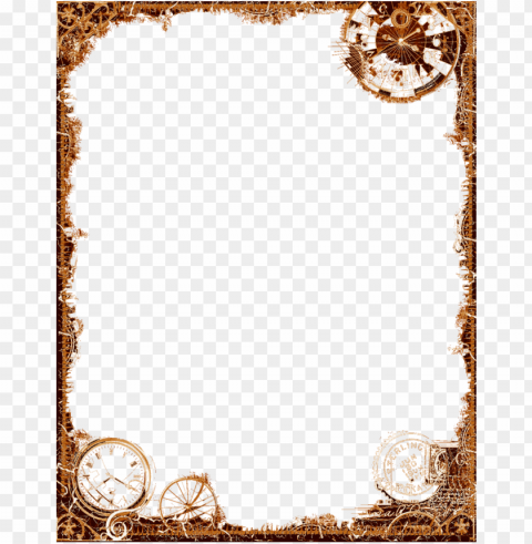 rintable frames classic wallpaper corner designs - golden border hd Isolated Item with HighResolution Transparent PNG
