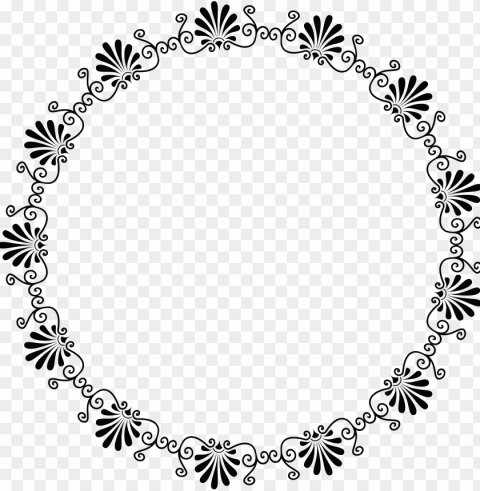rintable - halloween circle frame clip art PNG graphics with clear alpha channel selection