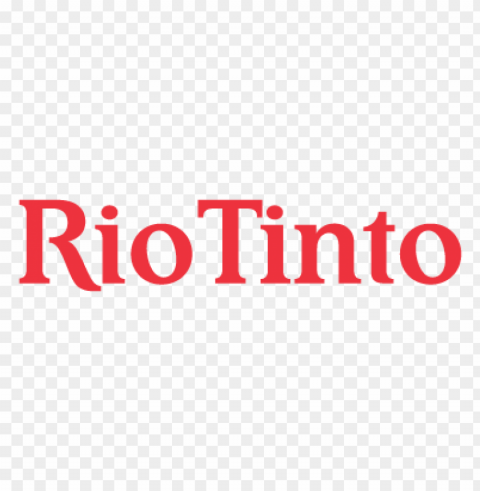 rio tinto logo vector free download Transparent PNG Isolated Object Design