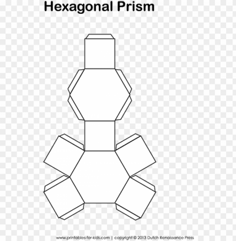 rism template packaging love pinterest d shapes - hexagon 3d shape template Clear PNG graphics free