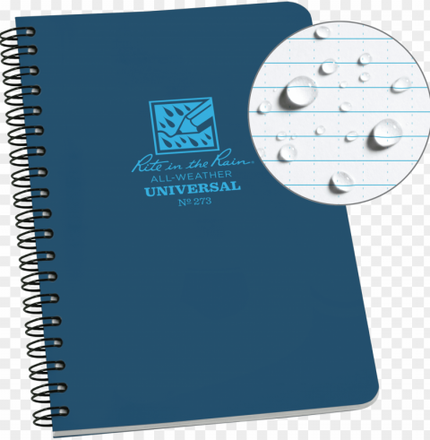 rite in the rain weatherproof side spiral notebook - notebook Transparent PNG graphics archive PNG transparent with Clear Background ID 39868e85