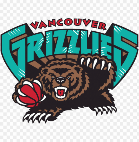 rizzlies de vancouver - memphis grizzlies logo 2002 PNG images with cutout