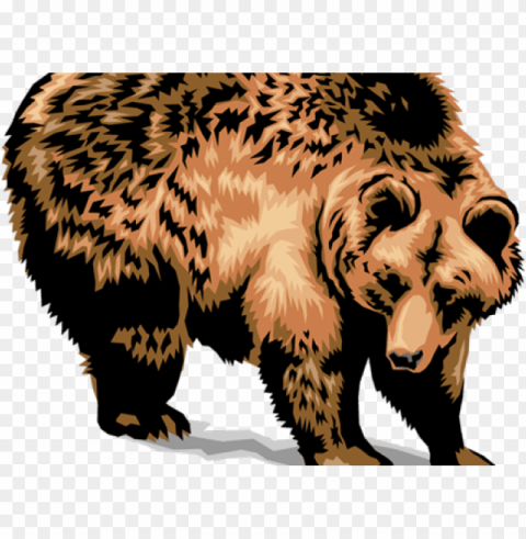rizzly bear clipart - oso PNG transparent graphic
