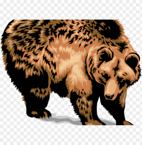 rizzly bear clipart - oso PNG transparent graphic PNG transparent with Clear Background ID ef22afe9