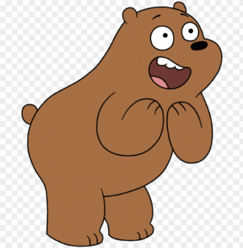 rizzly bear - we bare bears grizz PNG transparent images extensive collection