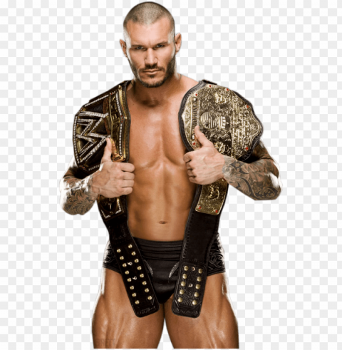 rko career highlights - randy orton world heavyweight champion 2013 Isolated Item on Clear Transparent PNG
