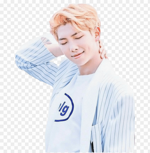 rm sticker - vy rap monster bts Free download PNG with alpha channel