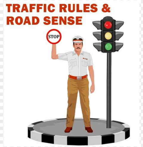 road traffic rules 3 Transparent PNG Isolated Element with Clarity