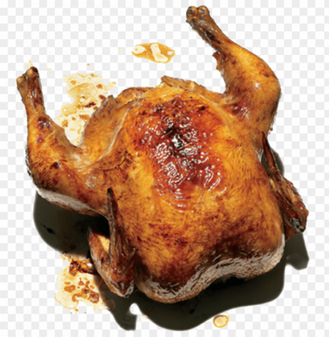 roasted chicken Transparent PNG Isolated Illustration