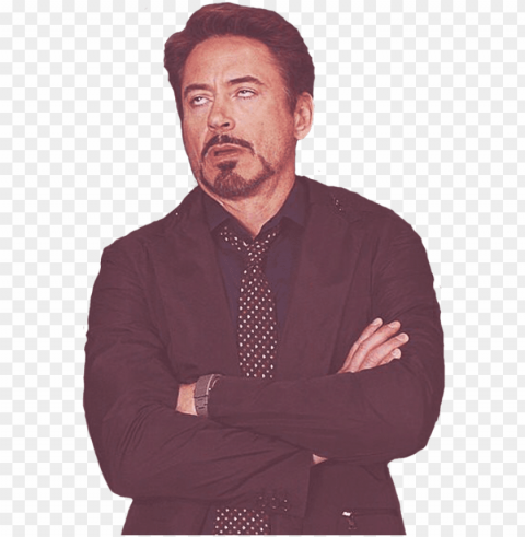 robert downey jr eye roll - that's exactly what i said PNG Graphic with Isolated Design PNG transparent with Clear Background ID fa5b0379