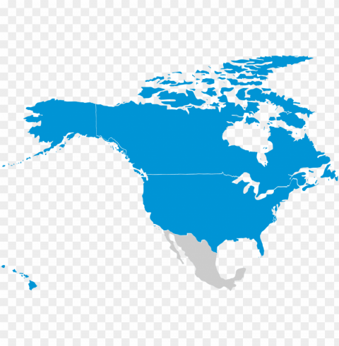 robins financial - - map of north america no borders Transparent PNG Isolated Object PNG transparent with Clear Background ID 63969177