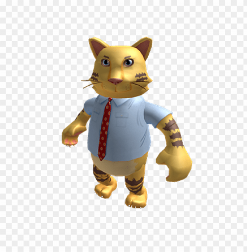 roblox blue collar cat Transparent Background PNG Isolated Pattern