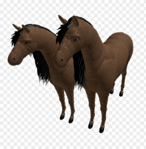 Roblox Duo Of Horses Transparent PNG Download