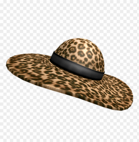 roblox leopard print hat Transparent PNG image free