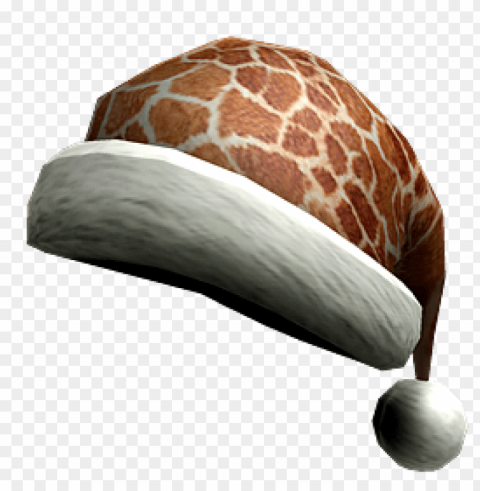 roblox santa hat with giraffe print Transparent PNG images free download